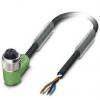 Kabel ovladače snímače, A: Vnitřní, A: Pravoúhlý 4, B: Bez koncovky, B: Neuzavřený, 250V, IP65, IP67, řada: SAC Phoenix Kabel ovladače snímače, A: Vnitřní, A: Pravoúhlý 4, B: Bez koncovky, B: Neuzavřený, 250V, IP65, IP67, řada: SAC Phoenix