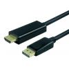 Roline, A: Vnější Display Port, B: Vnější HDMI, Polyvinylchlorid DisplayPort Kabely 1 m
