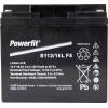 GNB Powerfit Powerfit S112/18L F5 S112/18LF5 olověný akumulátor 12 V 18 Ah olověný se skelným rounem (š x v x h) 181.5 x 167.5 x 77 mm šroubované M6 bezúdržbové