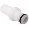 Přípojka hadicová Přípojka Se závitem, Acetal, vnitřní průměr hadice: 9.53 mm (vnitřní prům.), pracovní tlak: 8.3 bar