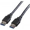 Roline USB kabel USB 3.2 Gen1 USB-A zástrčka, USB-A zástrčka 1.80 m černá stíněný 11.02.8970 Roline USB kabel USB 3.2 Gen1 USB-A zástrčka, USB-A zástrčka 1.80 m černá stíněný 11.02.8970