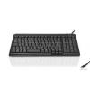 Klávesnice, model: KYB500-K103-US, Kabelový, Černá, USB Kompaktní QWERTY (USA) x 20 mm x 370mm Ceratech Klávesnice, model: KYB500-K103-US, Kabelový, Černá, USB Kompaktní QWERTY (USA) x 20 mm x 370mm Ceratech