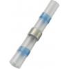 TRU COMPONENTS 736437 krimpovací spojka se smršťovací bužírkou 1 mm² 2.50 mm² plná izolace modrá 20 ks