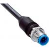Kabel konektoru, A: Vnější, A: Rovný 8, B: Volný konec kabelu, 800V, IP65, IP66K, IP67, řada: YM2A28 SICK 1.5 m
