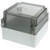 Fibox Pouzdro, řada: MNX IP67, IP66 Nestíněný barva Šedá IK08 barva Kouřová transparentní Polykarbonát 130.1 mm 100 mm Fibox Pouzdro, řada: MNX IP67, IP66 Nestíněný barva Šedá IK08 barva Kouřová transparentní Polykarbonát 130.1 mm 100 mm