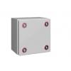 Rittal Nástěnná krabice, řada: KX IP66 Ocel RAL 7035 150 mm 150 mm 120 mm Rittal Nástěnná krabice, řada: KX IP66 Ocel RAL 7035 150 mm 150 mm 120 mm