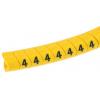 Označovač kabelu, řada: Helagrip Nasouvací barva Černá 5 mm x 6.8mm HellermannTyton Žlutá 4 9 mm 901-10309 Označovač kabelu, řada: Helagrip Nasouvací barva Černá 5 mm x 6.8mm HellermannTyton Žlutá 4 9 mm 901-10309