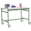 Manuflex BB4045.6011 Servírovací stolek základní mobilně se multiplex deska ve rezedově zelená RAL 6011, Šxhxv: 1250 x 800 x 850 mm rezedově zelená (RAL 6011) Manuflex BB4045.6011 Servírovací stolek základní mobilně se multiplex deska ve rezedově zelená RAL 6011, Šxhxv: 1250 x 800 x 850 mm rezedově zelená (RAL 6011)