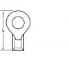 Molex 19193-0886 kulaté kabelové oko 1 ks Molex 19193-0886 kulaté kabelové oko 1 ks