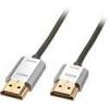 LINDY HDMI kabel Zástrčka HDMI-A, Zástrčka HDMI-A 1.00 m šedá 41671 4K...