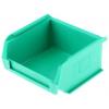 Skladovací zásobník barva Zelená Polypropylen Přenosné 50 mm x 100 mm x 90 mm RS PRO