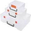 TRU COMPONENTS krabička na malé součástky (d x š x v) 365 x 270 x 124 mm přihrádek: 5 variabilní rozčlenění, Vč. rukojeti Obsah 3 ks TRU COMPONENTS krabička na malé součástky (d x š x v) 365 x 270 x 124 mm přihrádek: 5 variabilní rozčlenění, Vč. rukojeti Obsah 3 ks