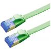 Value 21.99.2140 RJ45 síťové kabely, propojovací kabely CAT 6A F/UTP 0.50 m zelená stíněný, plochý, pozlacené kontakty 1 ks Value 21.99.2140 RJ45 síťové kabely, propojovací kabely CAT 6A F/UTP 0.50 m zelená stíněný, plochý, pozlacené kontakty 1 ks