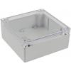 Hammond Electronics 1554 PC CL 1554Q2GYCL univerzální pouzdro polykarbonát šedá 1 ks Hammond Electronics 1554 PC CL 1554Q2GYCL univerzální pouzdro polykarbonát šedá 1 ks