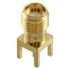 Molex Koaxiální konektor, řada: 73391 Vnitřní, 50 Ω, orientace těla: Rovný, Průchozí otvor Konektor SMA Pájecí, 18GHz,
