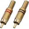 Monacor T-708GLC zástrčka Cinch