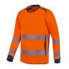 T2S TSHIRLGHL01 Tmavomodrá, Oranžová Unisex Reflexní tričko L T2S TSHIRLGHL01 Tmavomodrá, Oranžová Unisex Reflexní tričko L