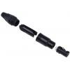 Neutrik Konektor XLR, počet kontaktů: 3, orientace těla: Rovný Vnitřní, pokovení: Stříbrná, Kabel, 50 V, materiál Neutrik Konektor XLR, počet kontaktů: 3, orientace těla: Rovný Vnitřní, pokovení: Stříbrná, Kabel, 50 V, materiál