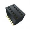 Patice PCB, řada: RSM, orientace těla: Rovný, rozteč: 1.27 mm Deska-deska, počet kontaktů: 8, počet řad: 2, Průchozí