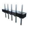 Samtec Kolíkový konektor, řada: BBL, počet kontaktů: 1, počet řad: 1, rozteč: 2.54 mm, Nekrytý Samtec Kolíkový konektor, řada: BBL, počet kontaktů: 1, počet řad: 1, rozteč: 2.54 mm, Nekrytý