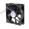 ebm-papst Axiální ventilátor, řada: 3400 N, průtok vzduchu: 61 m³/h 1.4 W 24V dc 58 mA IP68 92 mm 92mm 25.4 mm