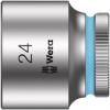 Zásuvka 3/8 in pohon 24 mm 6 bodů Čtvercový, celková délka: 32.0 mm Wera Zásuvka 3/8 in pohon 24 mm 6 bodů Čtvercový, celková délka: 32.0 mm Wera