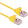 Roline 21.15.3325 RJ45 síťové kabely, propojovací kabely CAT 6A U/FTP 2.00 m žlutá nestíněný, bez halogenů, samozhášecí 1 ks Roline 21.15.3325 RJ45 síťové kabely, propojovací kabely CAT 6A U/FTP 2.00 m žlutá nestíněný, bez halogenů, samozhášecí 1 ks