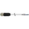 Kabel ovladače snímače, A: Vnitřní, A: Rovný 5, B: Volný konec kabelu, 60V, IP65, řada: 7000 Murrelektronik Limited 5 m