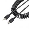 StarTech.com Kabel USB do zásuvky IC Vnější, řada: R2CCC, A: USB typu C, 1 m Vnější, Černá, B: USB typu C StarTech.com Kabel USB do zásuvky IC Vnější, řada: R2CCC, A: USB typu C, 1 m Vnější, Černá, B: USB typu C