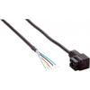 Kabel konektoru, A: Vnitřní, A: 6kolíková zásuvka 12, B: Volný konec kabelu, B: Neuzavřený 6, IP65, řada: DOL SICK 5.5 m Kabel konektoru, A: Vnitřní, A: 6kolíková zásuvka 12, B: Volný konec kabelu, B: Neuzavřený 6, IP65, řada: DOL SICK 5.5 m