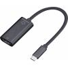Renkforce RF-6700428 USB-C® / HDMI adaptér [1x USB-C® zástrčka - 1x HDMI zásuvka] černá 15 cm