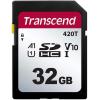 Karta SD SDHC 3D NAND Transcend, řada: 420T U1, A1 85 °C 25 °C Karta SD SDHC 3D NAND Transcend, řada: 420T U1, A1 85 °C 25 °C