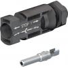 Staubli Solární konektor, řada: Cable Coupler MC4 Vnější Montáž do panelu Přípojka 17.5A Krimpovací kabel CSA 1.5mm², Staubli Solární konektor, řada: Cable Coupler MC4 Vnější Montáž do panelu Přípojka 17.5A Krimpovací kabel CSA 1.5mm²,