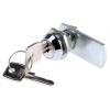 Zámková vložka S klíčem, Klíč, hloubka od panelu k jazýčku: 19 mm, Chromová 20.1 x 17.6 mm Euro-Locks a Lowe & Fletcher