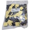 Držák stahovací pásky plochý 25x25mm černý, balení 100ks Držák stahovací pásky plochý 25x25mm černý, balení 100ks