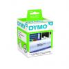 Dymo Role do tiskáren štítků Bílá Černá 89 mm Dymo 450 Turbo, Dymo Wireless, Dymo 450, Dymo 450 Twin Turbo, Dymo 450