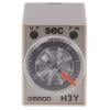 Omron Časovací relé, řada: H3Y-4 Lišta DIN, Povrchová montáž 4PDT 4kontaktové 125 V dc 24V ac 1 funkce zásuvné 2 to 60 s Omron Časovací relé, řada: H3Y-4 Lišta DIN, Povrchová montáž 4PDT 4kontaktové 125 V dc 24V ac 1 funkce zásuvné 2 to 60 s