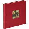 walther+ design FA-205-R fotoalbum (š x v) 26 cm x 25 cm červená 40 Seiten