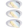 Paulmann 92256 Aumus LED vestavné svítidlo, LED, 5 W, chrom (matný)