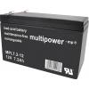 multipower MPL7,2-12 146649 olověný akumulátor 12 V 7.2 Ah olověný se skelným rounem (š x v x h) 65 x 102 x 151 mm plochý konektor 6,35 mm bezúdržbové, multipower MPL7,2-12 146649 olověný akumulátor 12 V 7.2 Ah olověný se skelným rounem (š x v x h) 65 x 102 x 151 mm plochý konektor 6,35 mm bezúdržbové,