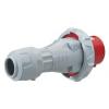 Legrand Průmyslový napájecí konektor, IP67, Kabel, formát pólů: 3P+N+PE, orientace těla: Rovný barva Červená, 415 V 63A