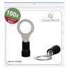 Quadrios 22C455 kulaté kabelové oko Průřez (max.)=4.0 mm² Ø otvoru=10.5 mm částečná izolace černá 1 sada Quadrios 22C455 kulaté kabelové oko Průřez (max.)=4.0 mm² Ø otvoru=10.5 mm částečná izolace černá 1 sada