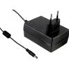 MEAN WELL GSM18E09-P1J zásuvkový napájecí adaptér, stálé napětí, 9 V/DC, 2 A, 18 W