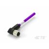 TE Connectivity upravený zástrčkový konektor pro senzory - aktory, TAB62435501-002, 5 ks