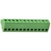 RS PRO Zásuvný blok Terminal, rozteč: 5.08 mm, počet řad: 1, počet kontaktů: 12, Zelená RS PRO Zásuvný blok Terminal, rozteč: 5.08 mm, počet řad: 1, počet kontaktů: 12, Zelená