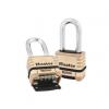 Master Lock Kombinovaný visací zámek Kombinovaný visací zámek, Mosaz 9 mm třmen