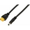 DC zástrčka 2,5/5,5 mm pro XT60 kabel, 0,5 m TC-13619296 černá TRU COMPONENTS Množství: 1 ks DC zástrčka 2,5/5,5 mm pro XT60 kabel, 0,5 m TC-13619296 černá TRU COMPONENTS Množství: 1 ks