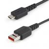 StarTech.com Kabel USB do zásuvky IC Vnější, A: USB typu A, 1 m Vnější, Černá, B: Micro USB typ B