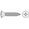 TOOLCRAFT TO-5433147 šrouby do plechu s čočkovou hlavou 25 mm křížová drážka Philips ocel galvanizováno zinkem 500 ks