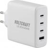 VOLTCRAFT UC-3C1A140W01 USB nabíječka, GaN, 3x USB-C®, 1x USB A , 140 W, USB PD 3.1, bílá